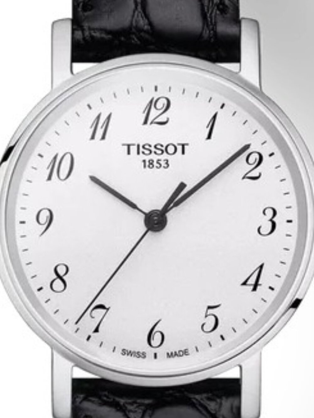 Tissot Women's Swiss Made Watch, Sapphire Crystal, Leather Band, Mint, T109210A